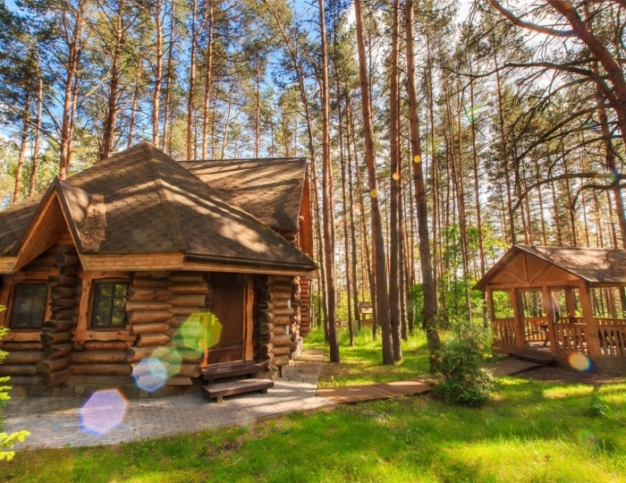 Коттедж 4-местный 2-комнатный - Эко-отель «ВеЛес» Суздаль