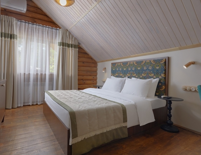 Коттедж 8-местный 4-комнатный "Купеческий" - Эко-отель «ВеЛес» Суздаль