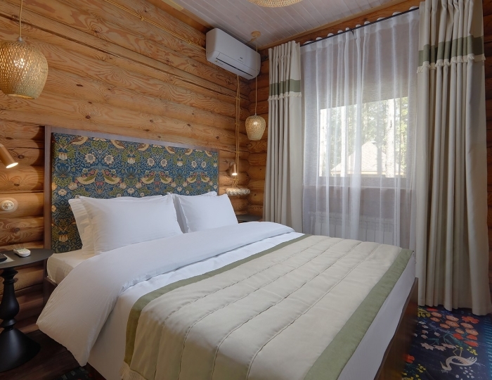 Коттедж 8-местный 4-комнатный "Купеческий" - Эко-отель «ВеЛес» Суздаль