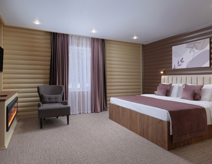 Люкс 2-местный 2-комнатный Романтик - Эко-отель «ВеЛес» Суздаль