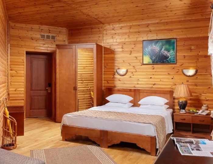 Полулюкс 2-местный Семейный  в таунхаусе и корпусе TWIN - Эко-отель «ВеЛес» Суздаль