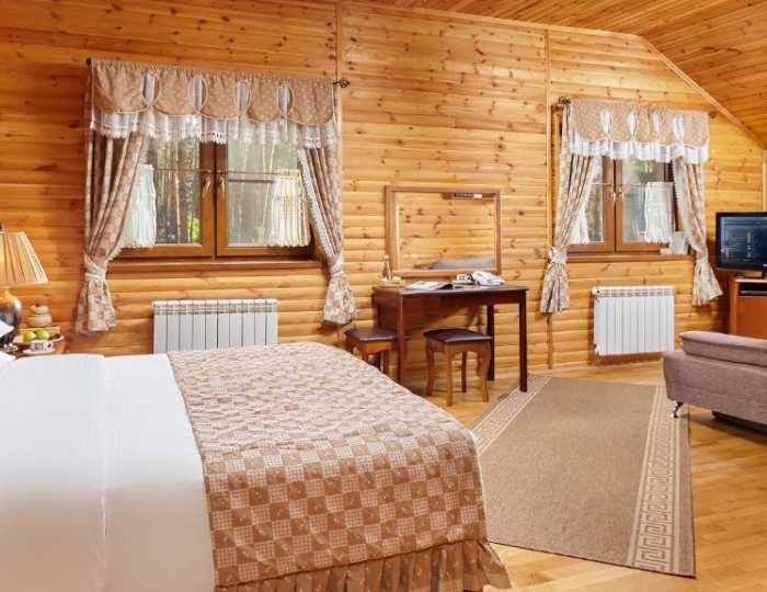 Полулюкс 2-местный Семейный  в таунхаусе и корпусе TWIN - Эко-отель «ВеЛес» Суздаль