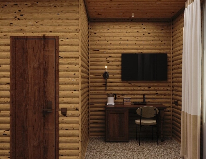 Стандарт 2-местный с диваном - Эко-отель «ВеЛес» Суздаль