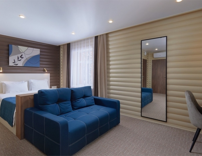 Стандарт Плюс 2-местный с диваном - Эко-отель «ВеЛес» Суздаль