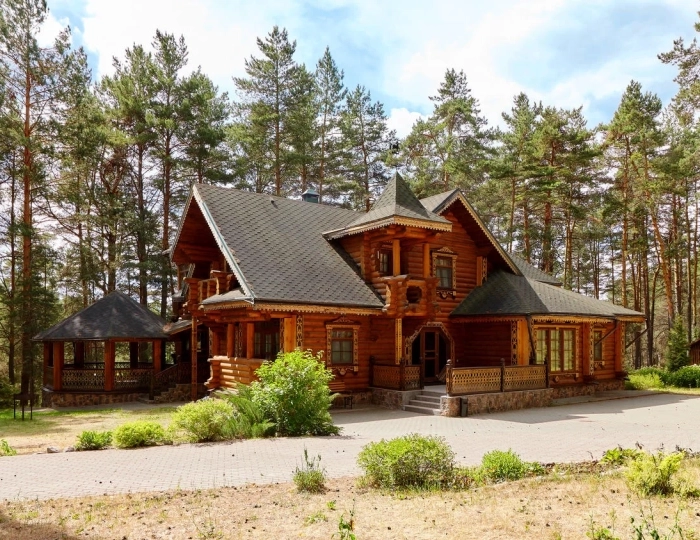 Коттедж 8-местный 4-комнатный "Царский" - Эко-отель «ВеЛес» Суздаль