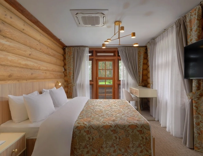 Коттедж 8-местный 4-комнатный "Царский" - Эко-отель «ВеЛес» Суздаль