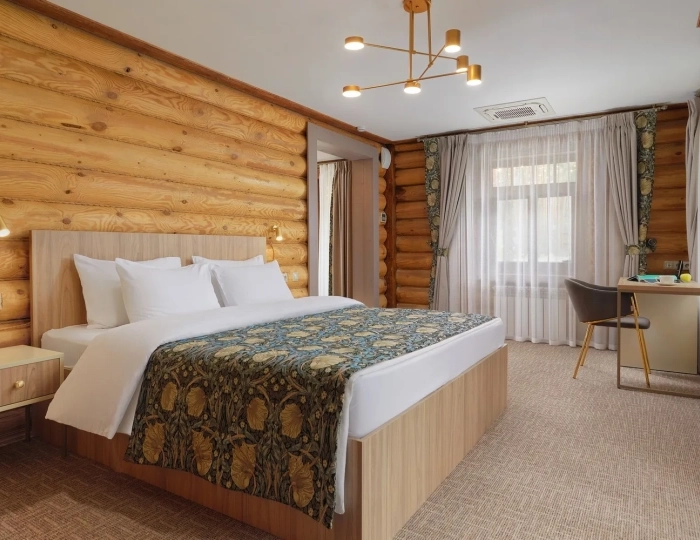 Коттедж 8-местный 4-комнатный "Царский" - Эко-отель «ВеЛес» Суздаль