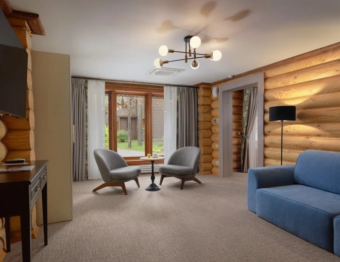 Коттедж 8-местный 4-комнатный "Царский" - Эко-отель «ВеЛес» Суздаль